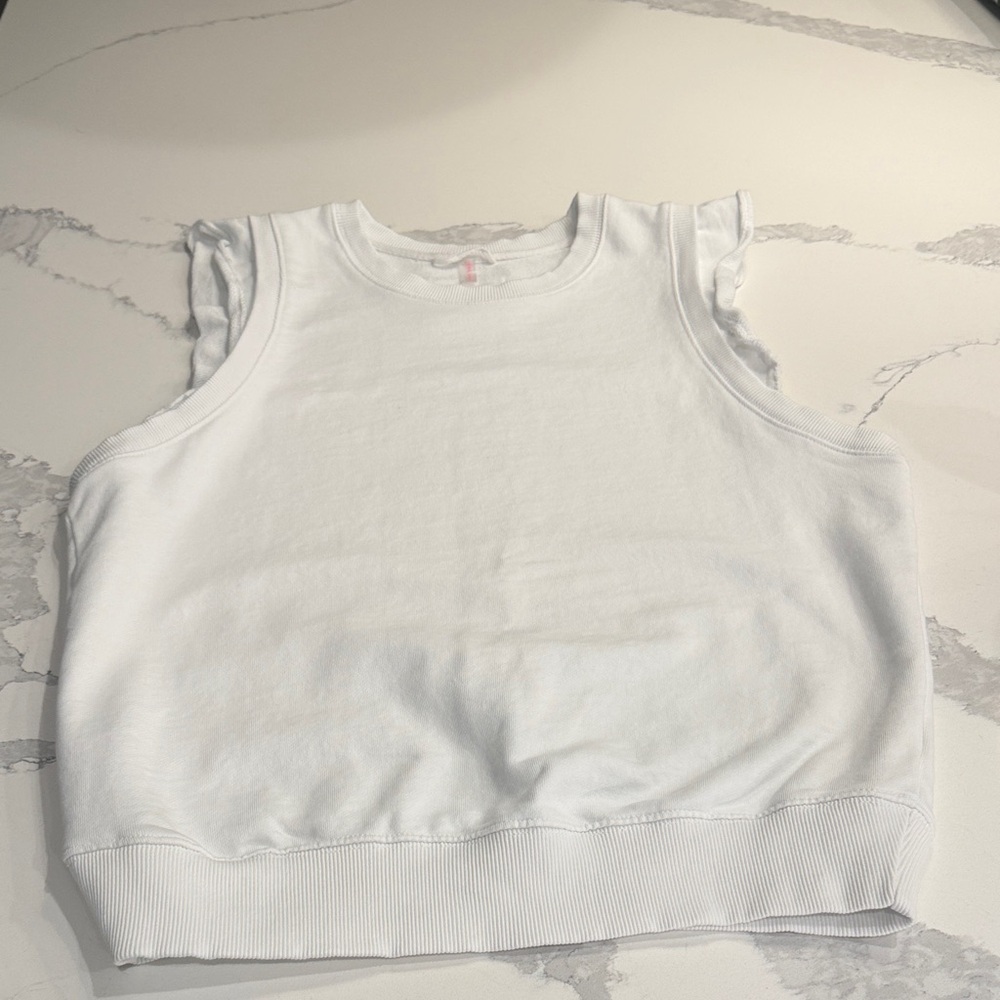Free People movement flutter tank white size small
